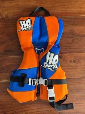 Ho Sports Kids' Blue & Orange Life Jacket